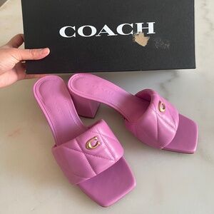 Coach holly heel size 5